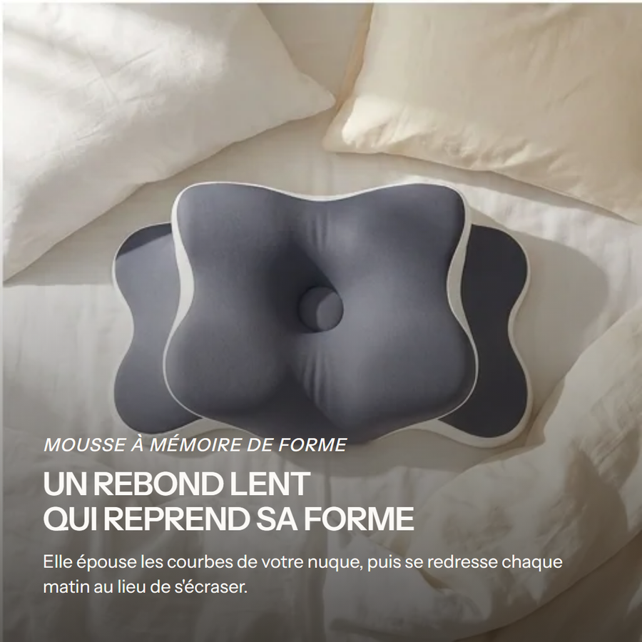 Mousse à mémoire de forme à rebond lent de l'oreiller NOCTA